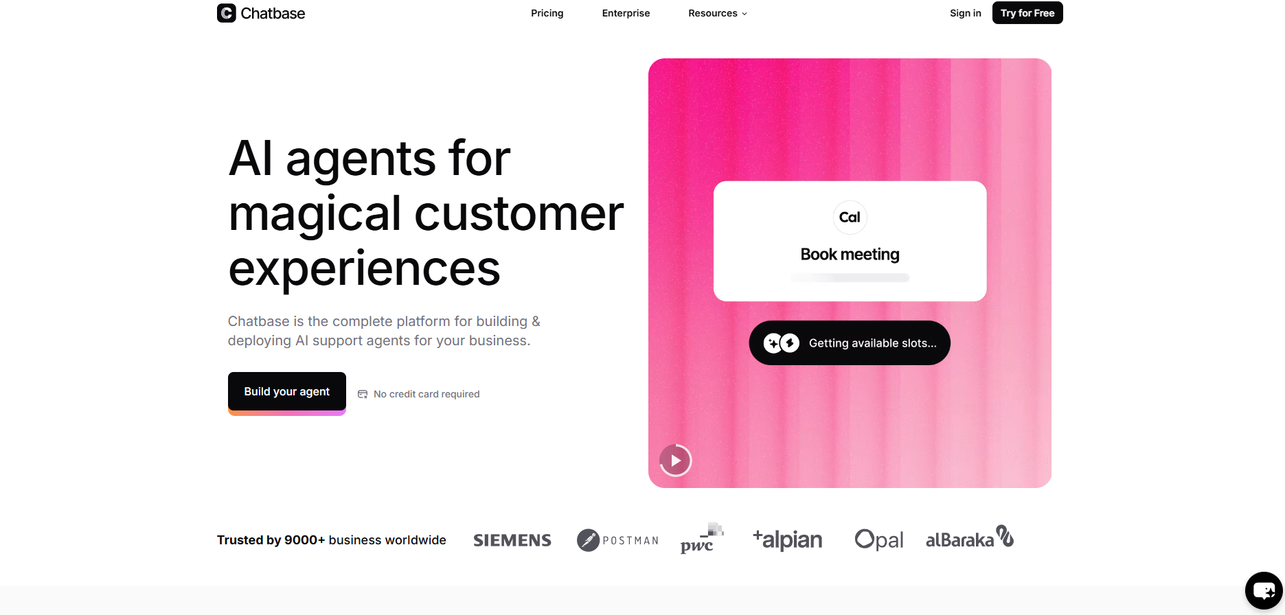 Chatbase is the complete platform for building & deploying AI support agents for your business.