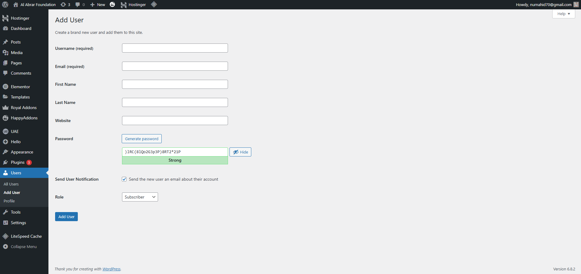 add a wordpress user, WordPress User Roles and Permissions