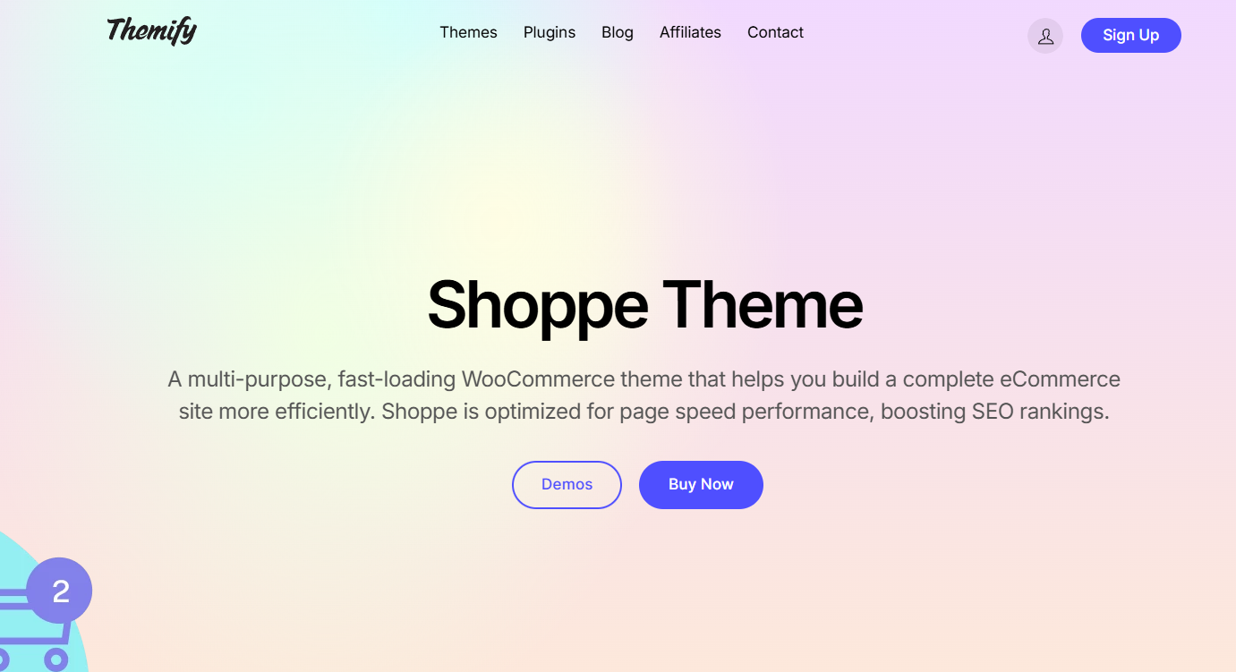 Shoppe is a multi-purpose, fast-loading WooCommerce theme
