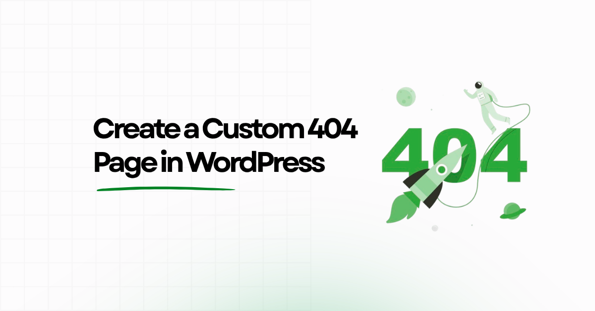 custom 404 page wordpress