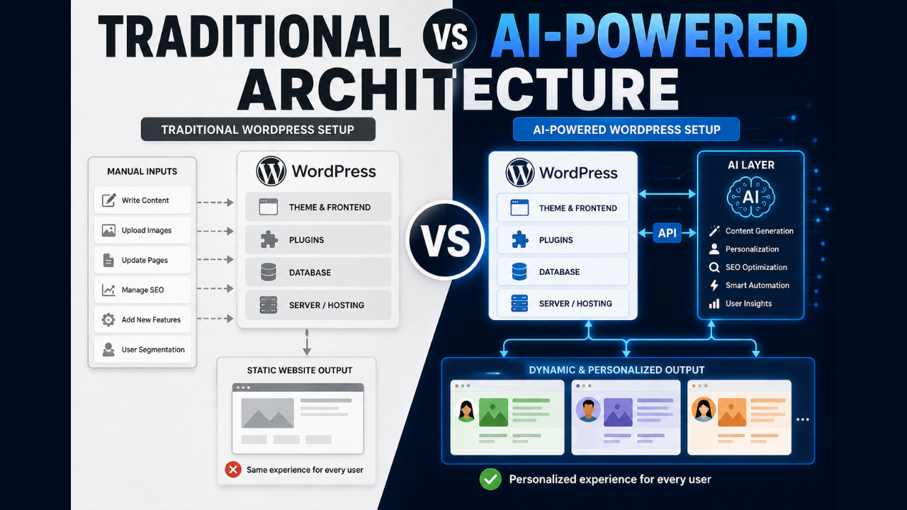 The Rise of AI-Powered WordPress Websites: What's Changing? AI-powered WordPress website
