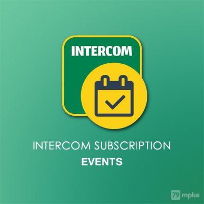 Intercom Subscription Event Addon