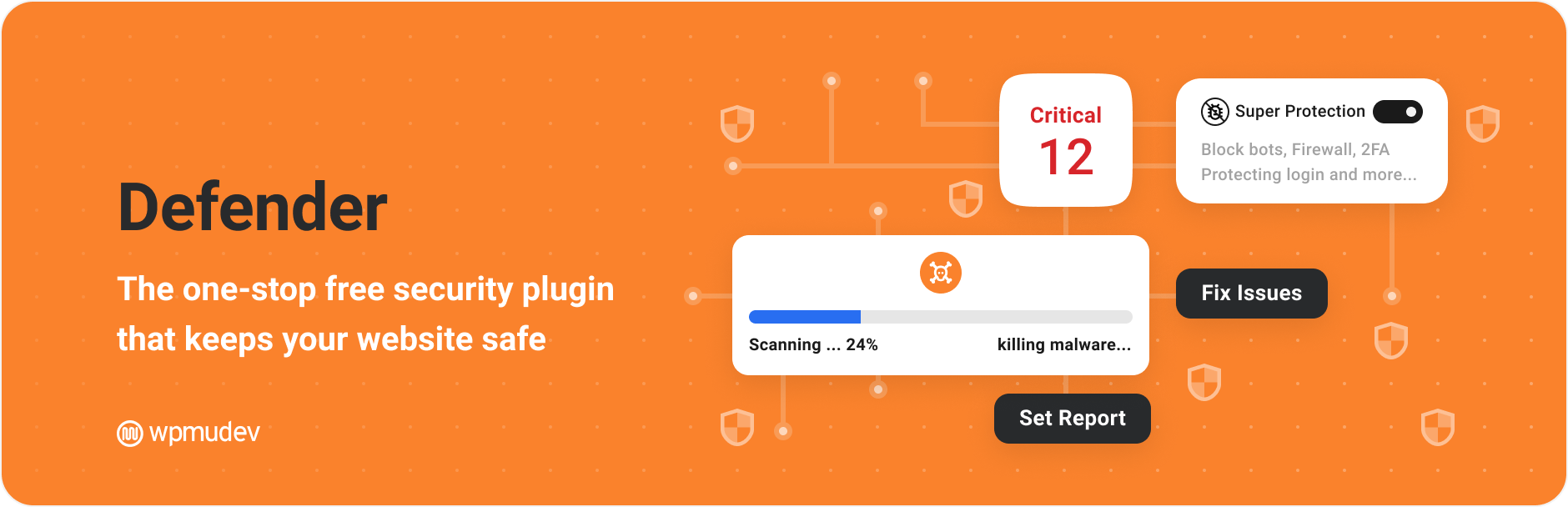 defender, 9 Best WordPress Security Plugins and Tips for 2025