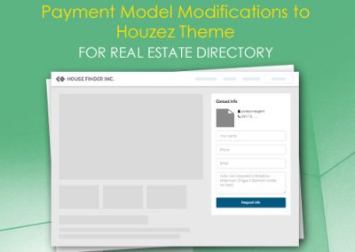 Payment Model Modifications to Houzez Theme for Real Estate Directory