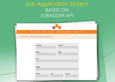 Job Application System based on JobAdder API