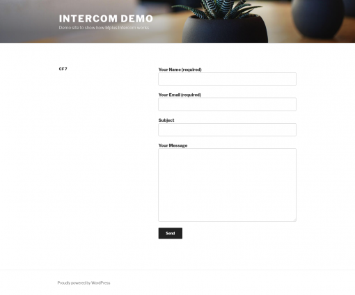 Intercom Subscription - Contact Form 7 - Image 2