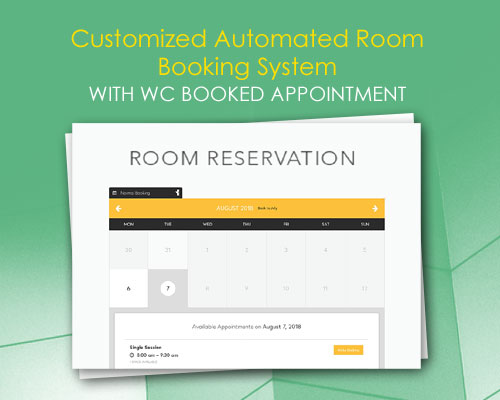 Customized Automated Room Booking System with WC Booked Appointment