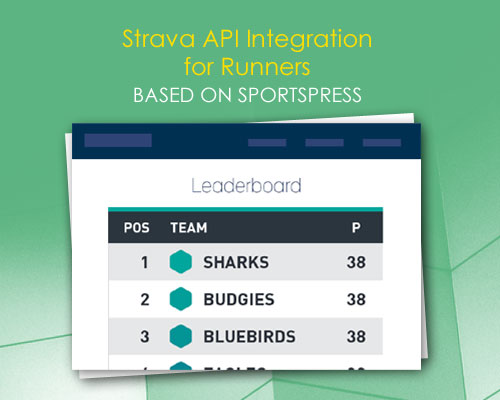 Strava API Integration for Runners based on SportsPress